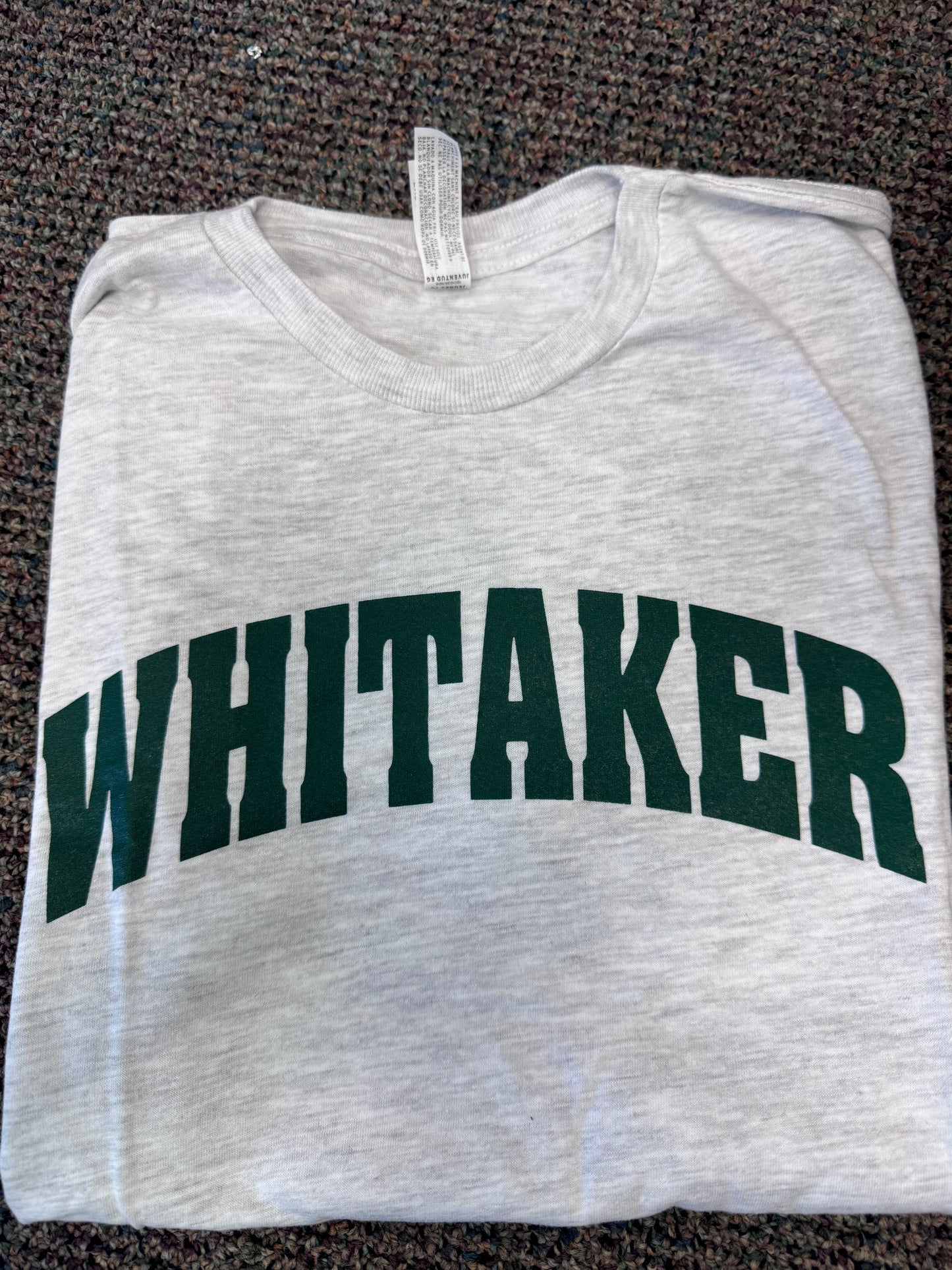 Youth Whitaker Block t-shirt (Assorted Colors)