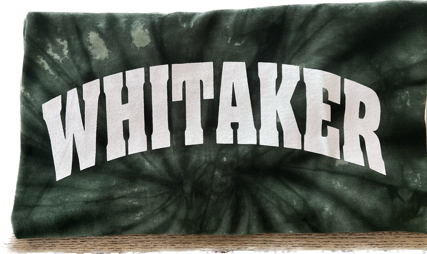T-shirt Whitaker - Block Letter - Adult- Assorted Colors