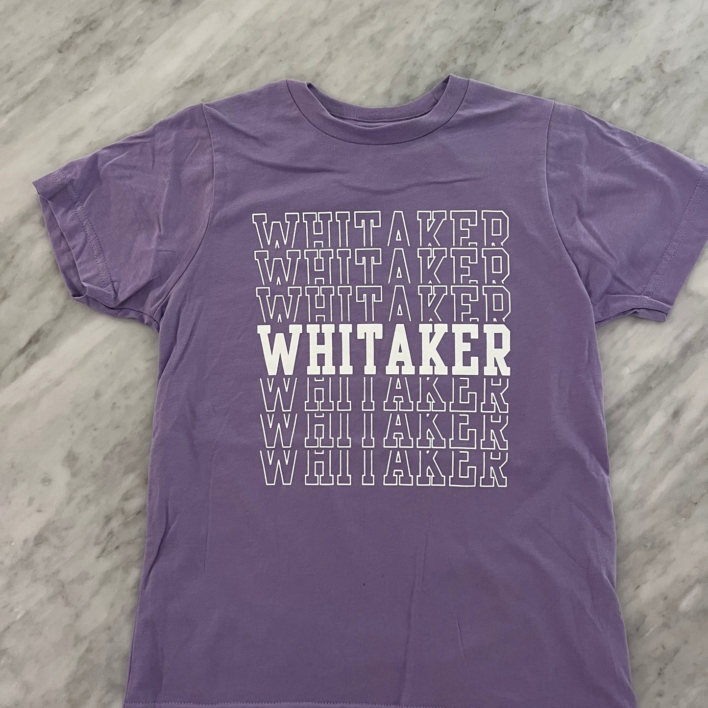 T-shirt Whitaker (repeat 6 times)