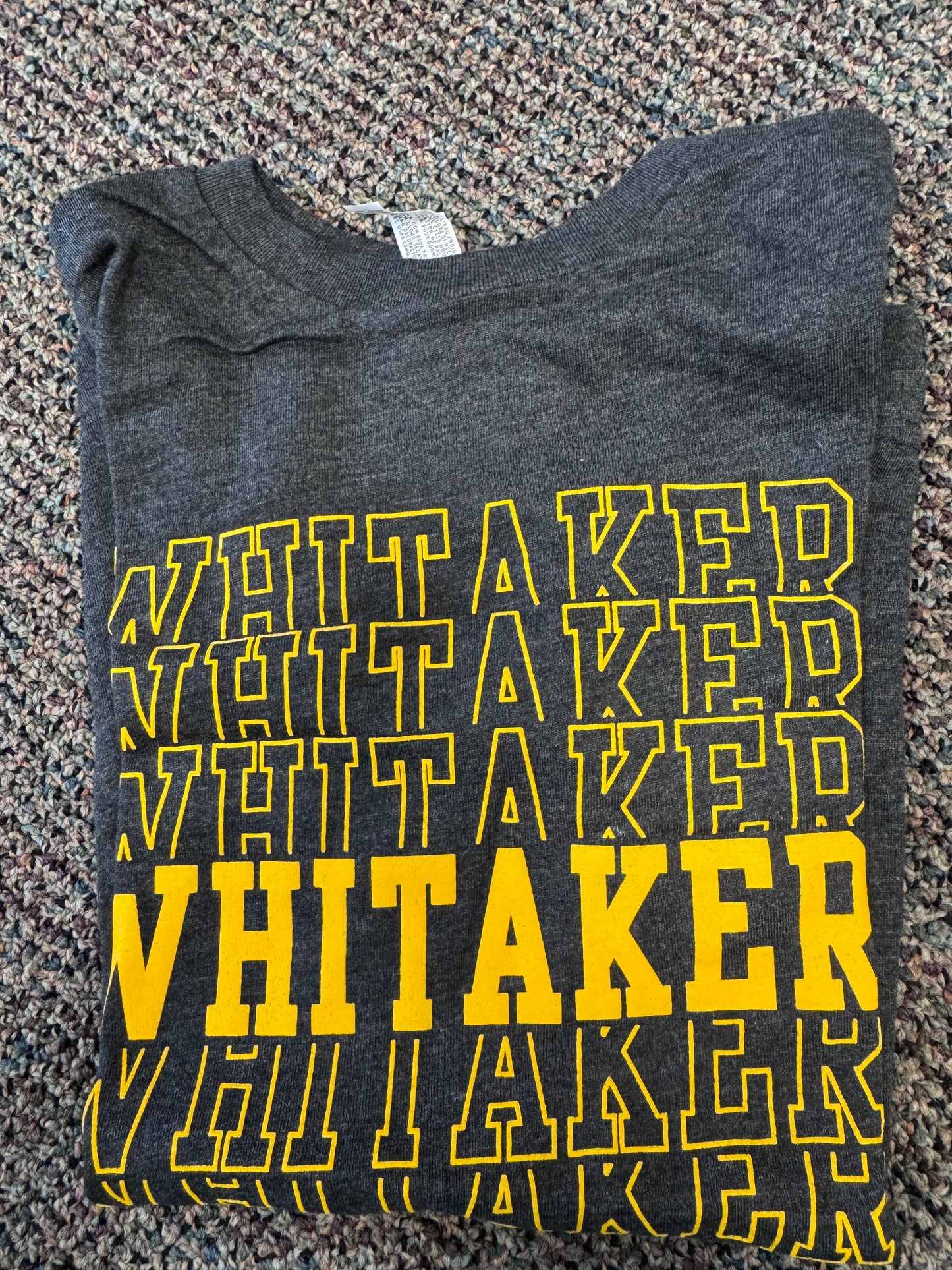 T-shirt Whitaker (Repeat 6x- Assorted Colors)