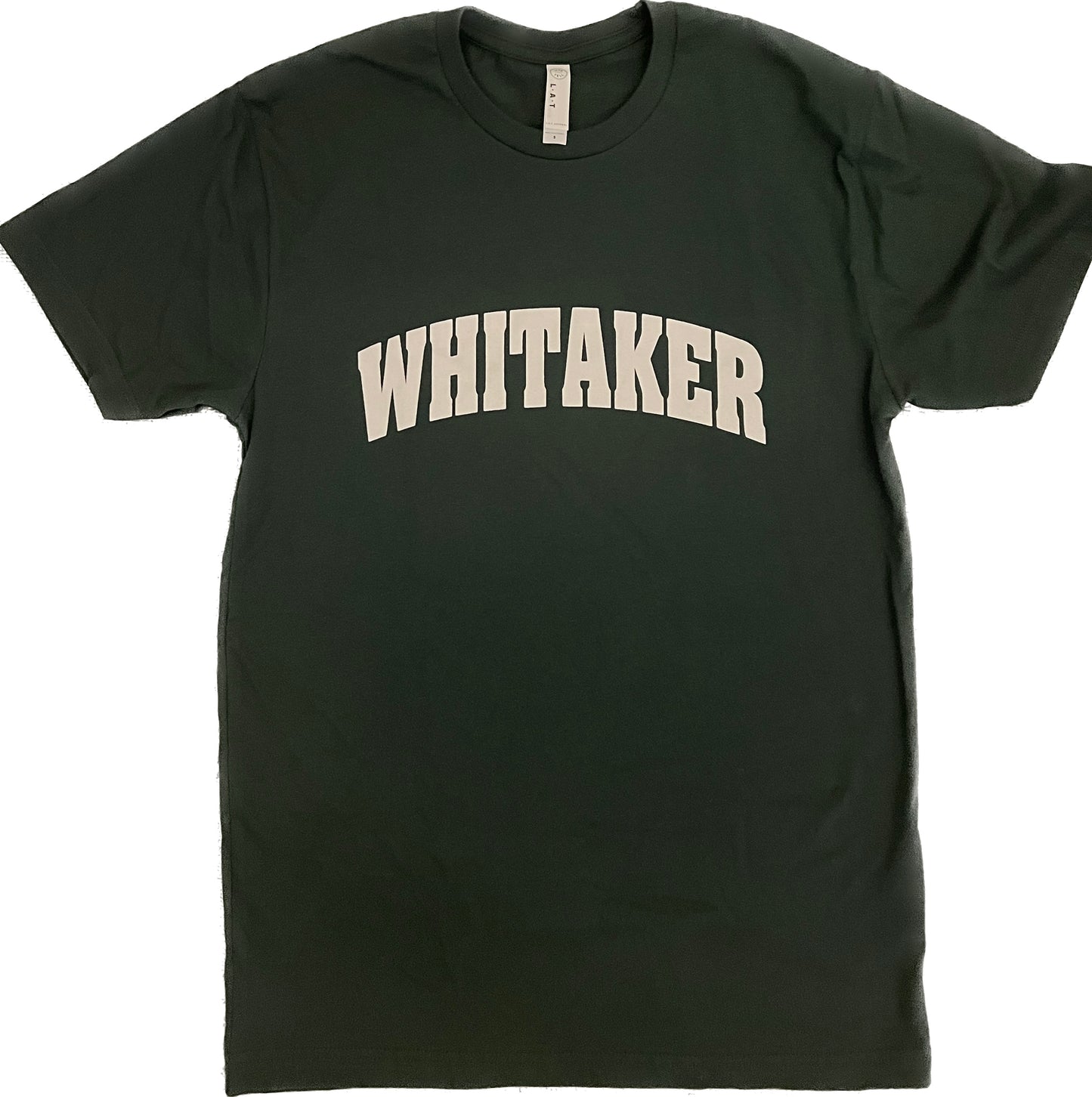 T-shirt Whitaker - Block Letter - Adult- Assorted Colors